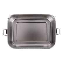 Stalowy lunch box 800 ml Somerton, srebrny