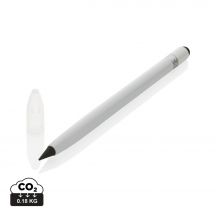 Aluminiowy "wieczny" ołówek z gumką