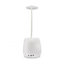 Lampka na biurko, głośnik bezprzewodowy 3W, stojak na telefon, pojemnik na przybory do pisania | Asar