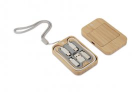 Zestaw kabli do ładowania z ładowarką indukcyjną BUMO