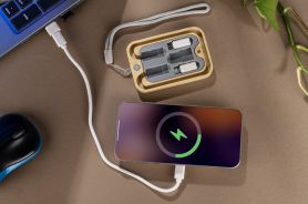 Zestaw kabli do ładowania z ładowarką indukcyjną BUMO