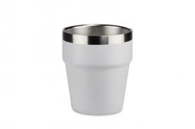 Kubek z recyklingowanej stali nierdzewnej MAKEL 300 ml