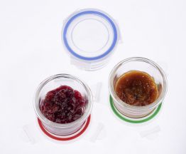 Zestaw słoiczków szklanych PESTO 3 x 120 ml
