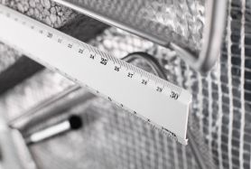 Linijka metalowa 30 cm FERRA