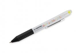 Długopis z zakreślaczem FLUO
