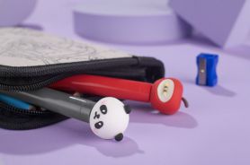 Długopis ze spinerem SKIPPI - Jabłko