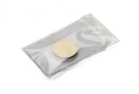 Przypinka bambusowa ROUND