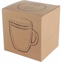 Kubek szklany z pokrywką GERTHE 350 ml