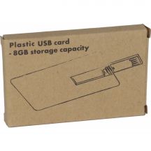 Pendrive plastikowy karta SLOUGH 8GB