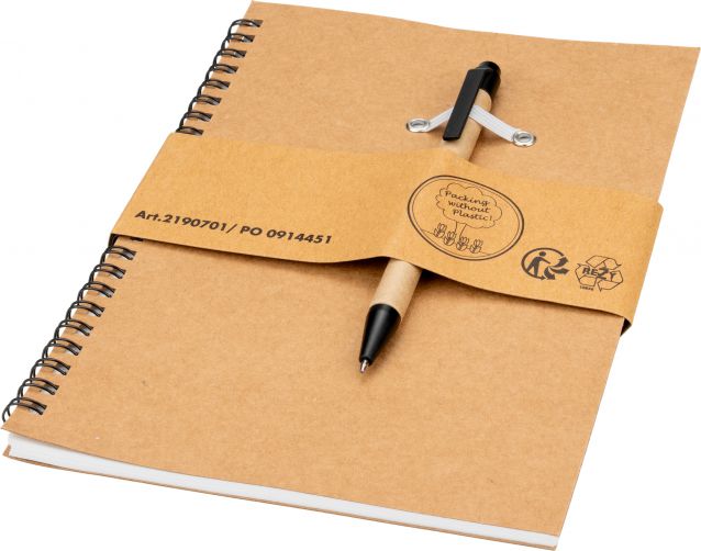 Notes A5 w linie z długopisem KENTWOOD