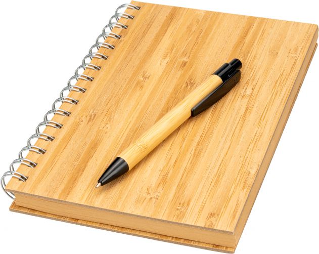 Notes A5 w linie z długopisem PISA