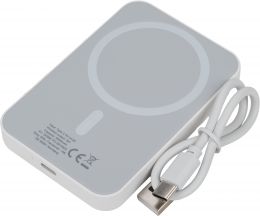 Power bank 5 000 mAh z ładowarką indukcyjną WELS