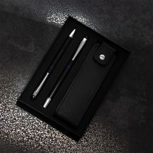 Zestaw piśmienniczy Curitiba, niebieski