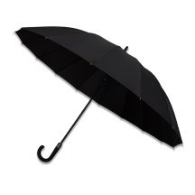 Parasol 16 panelowy Trento, czarny