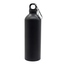 Bidon stalowy Caminos 800 ml, czarny