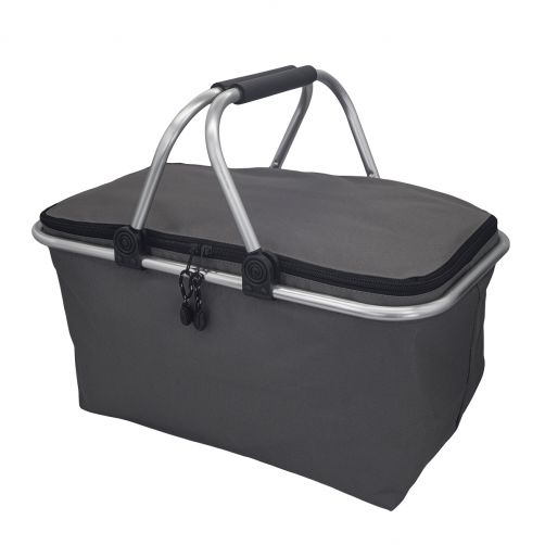 Izotermiczny kosz na zakupy Portland, szary