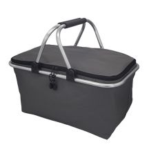 Izotermiczny kosz na zakupy Portland, szary