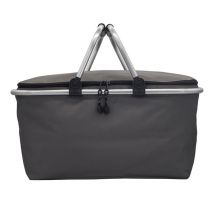 Izotermiczny kosz na zakupy Portland, szary