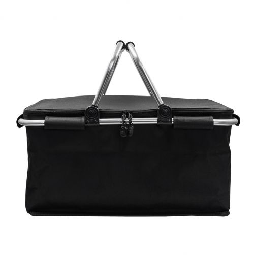 Izotermiczny kosz piknikowy Huron, czarny