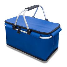 Izotermiczny kosz piknikowy Huron, niebieski
