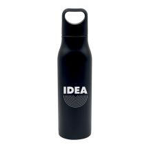 Butelka stalowa Bary 800 ml, czarny