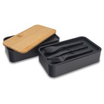 Victor lunch box podwójny 1000 ml, czarny