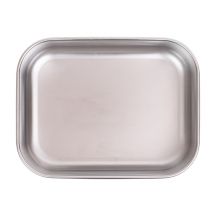Pojemnik stalowy na lunch 800 ml, srebrny