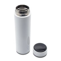 Kubek termiczny z termometrem Falco 420 ml, biały