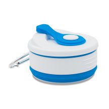 Kubek silikonowy Flexi 350 ml, niebieski