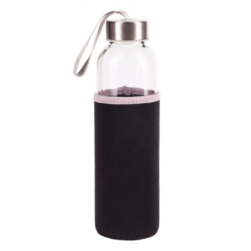 Szklana butelka Vim 500 ml, czarny