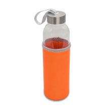 Szklana butelka Vim 500 ml, pomarańczowy