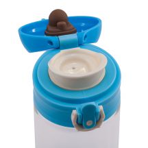 Butelka szklana Abisko 280 ml, jasny niebieski