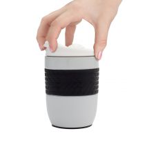 Kubek termiczny Offroader 200 ml, złamana biel - druga jakość