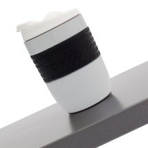 Kubek termiczny Offroader 200 ml, złamana biel - druga jakość