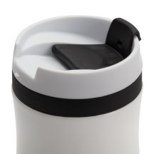 Kubek termiczny Viki 390 ml, czarny/biały