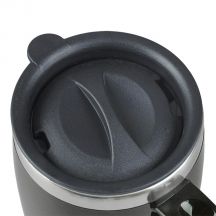 Kubek termiczny Barrel 400 ml, grafitowy