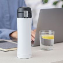 Kubek termiczny Secure 400 ml, biały