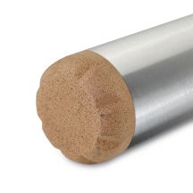 Butelka termiczna z korkowym spodem Jowi 500 ml, srebrny