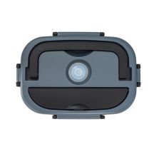 Lunch box z podgrzewaczem Heatmate, czarny