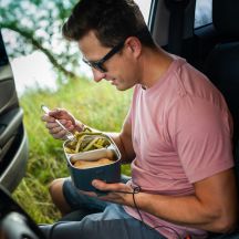 Lunch box z podgrzewaczem Heatmate, szary