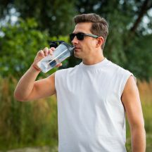 Shaker SmoothMix 700 ml, czarny