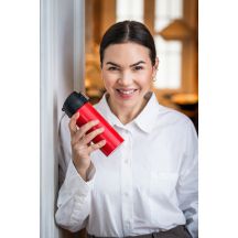 Kubek termiczny Bergen 340 ml, czerwony