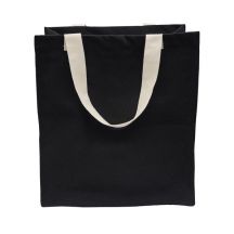 Torba z bawełny 340 g/m2 Lisburn, czarny