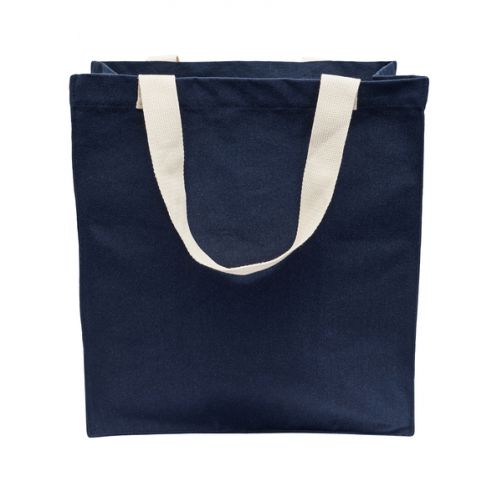 Torba z bawełny 340 g/m2 Lisburn, granatowy