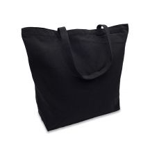 Torba z bawełny 340g/m2 Kinia, czarny