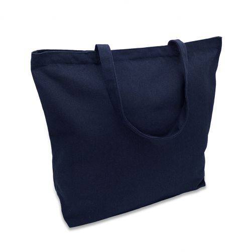 Torba z bawełny 340g/m2 Kinia, granatowy