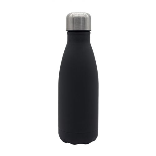 Butelka stalowa Madison 500 ml, czarny