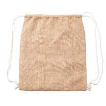 Plecak jutowy Eco-Pure, brązowy