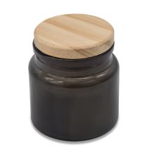 Świeca zapachowa w szkle Lemora, grafitowy