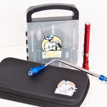 Zestaw narzędzi Hefty, czarny